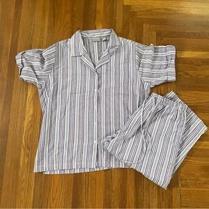 Striped Pajama Set for Women